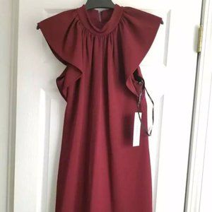Calvin Klein Formal Burgundy Dress Size 4